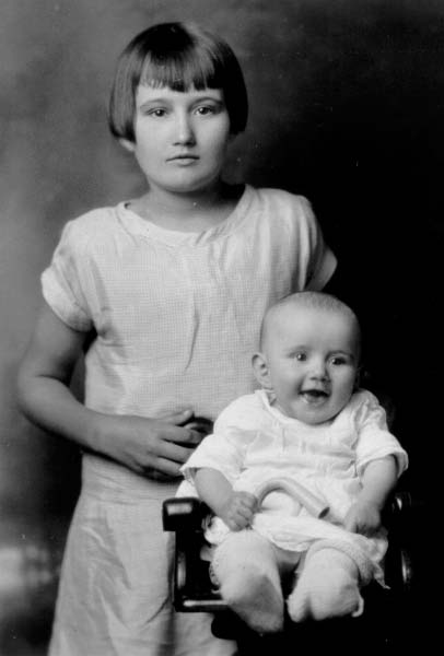 Greisen, Evelyn May and sister Alice