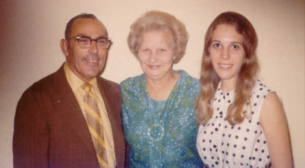 Roy and wife with Brenda Siebler Whitley 1968